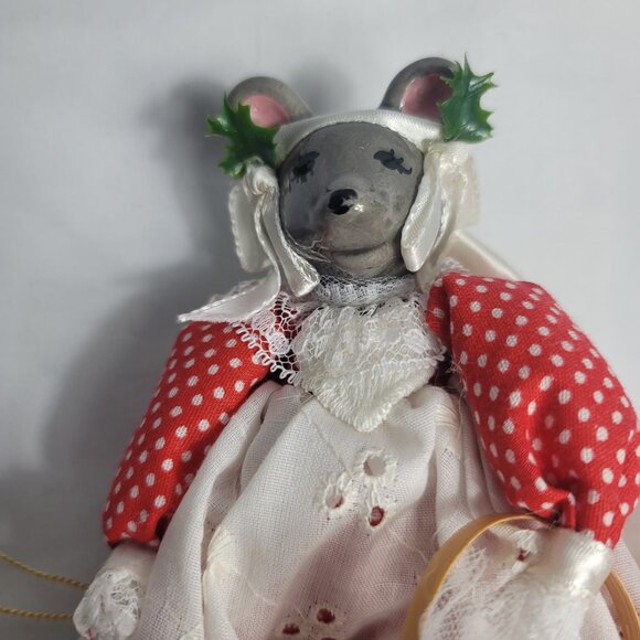 1983 Just Ducky "Anise of Spice Mice" by Carol Porcelain Mouse Doll NEW - Picture 3 of 16